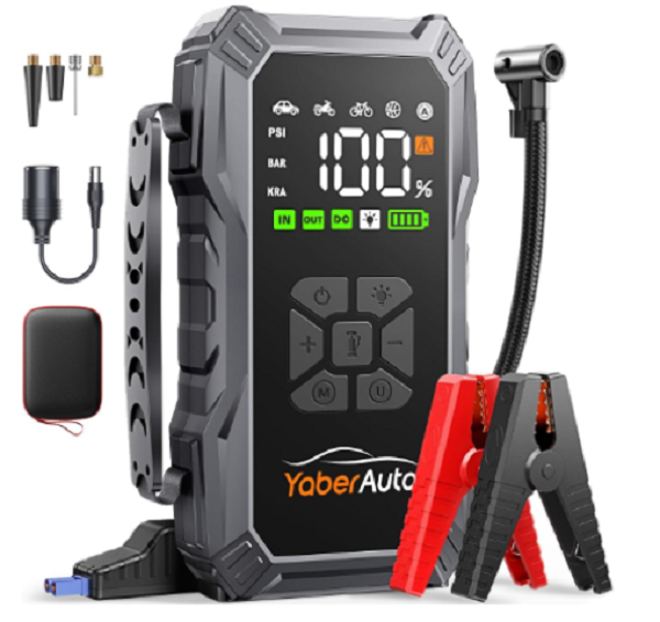 arrancador de batería coche portátil YaberAuto