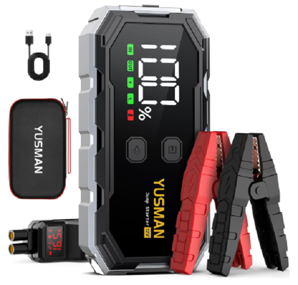 arrancador de batería coche portátil Yusman