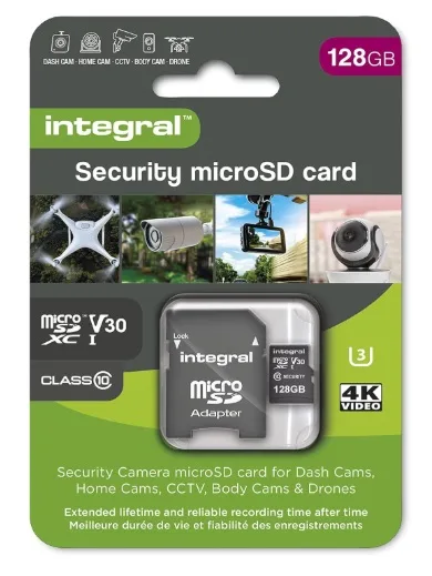 tarjeta micro SD 128GB de seguridad de alta resistencia para dashcam