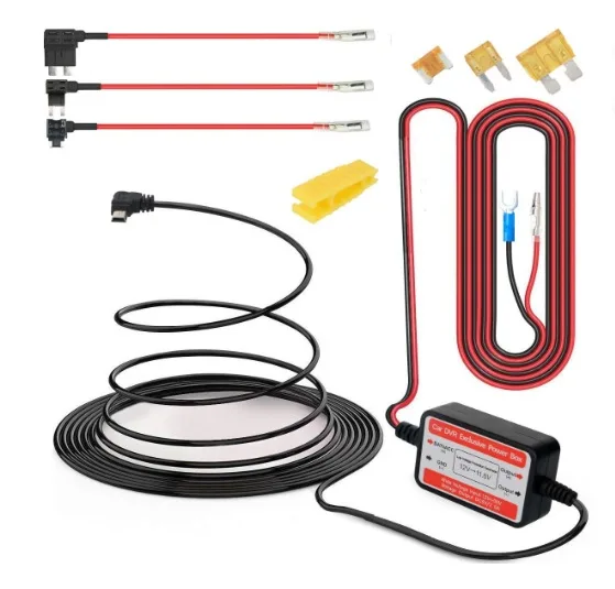 cableado completo para una dashcam para coche